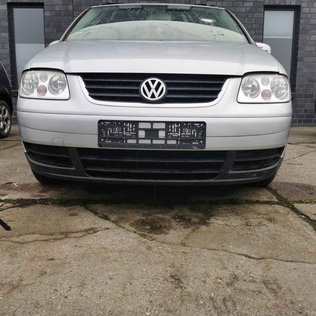 VW Touran 1T Stossfänger Stossstange Bumper vorn LA7W Reflexsilber met bis 2006