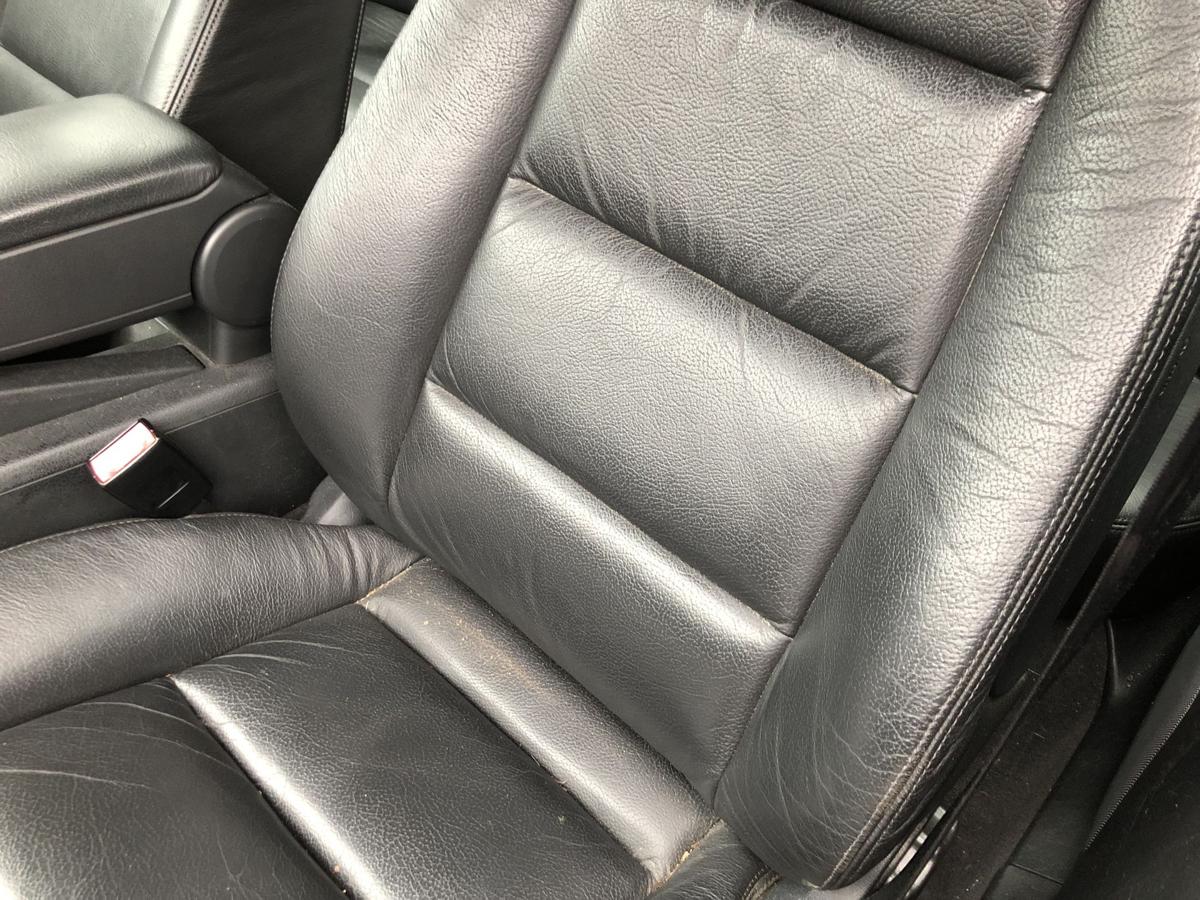 Audi A4 8E B6 Avant Lederausstattung Ledersitze schwarz Ledersitzausstattung