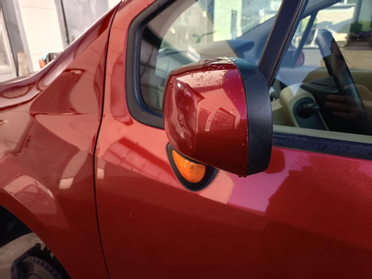 Renault Modus original Au&szlig;enspiegel links elektr TEB76 Rot Baujahr 2005