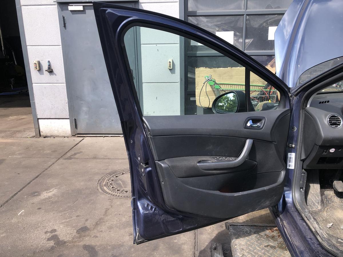 Peugeot 308sw original Tür vorn links Fahrer KHH Taurangablau Bj 2008