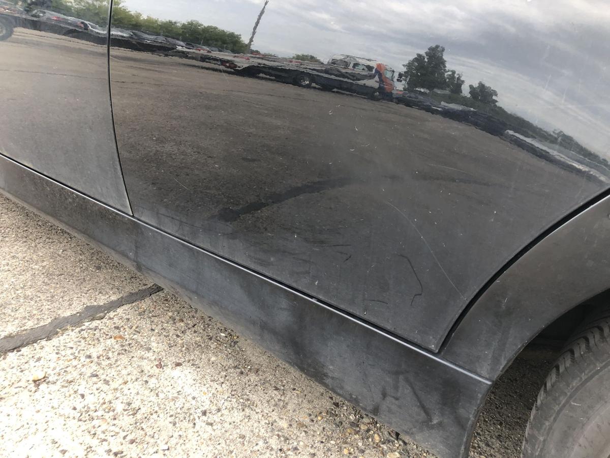 BMW 3er E90 Tür hinten links Limo Rohbau schwarz II 668 Fondtür