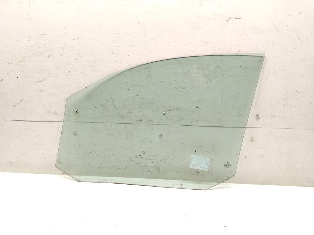 VW Caddy 2K original T&uuml;rscheibe vorn rechts gr&uuml;ncolor BJ2005