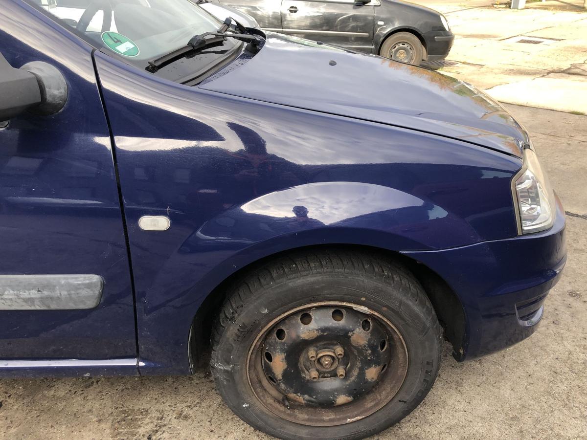 Dacia Logan MCV Kotflügel vorn rechts Beifahrerseite OV61H Blue Marine