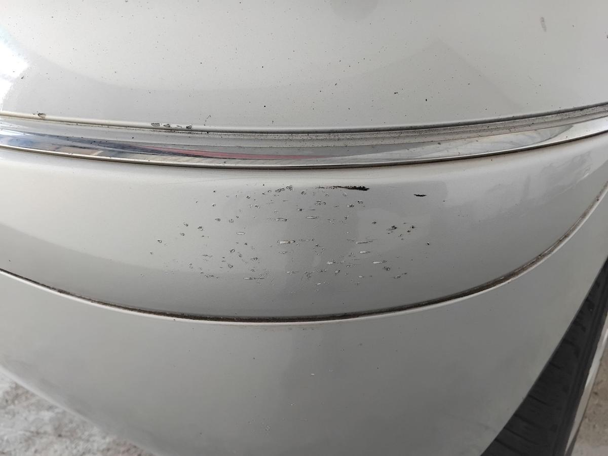 Mercedes A-Klasse W169 original Stoßfänger Stoßstange hinten Elegance BJ2005 761 polarsilbermetallic