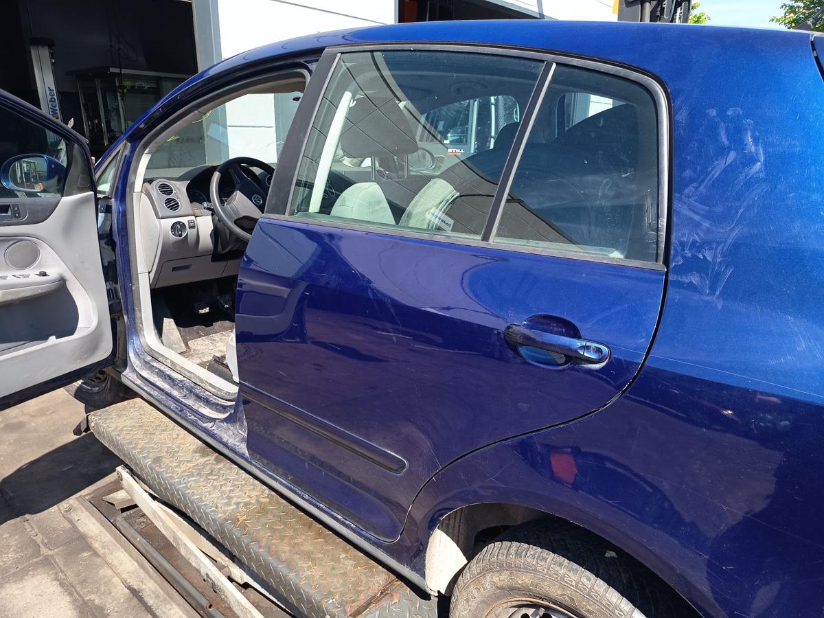 VW Golf Plus 5M original T&uuml;r hinten links Fond D5Q Shadow Blue Bj 2006