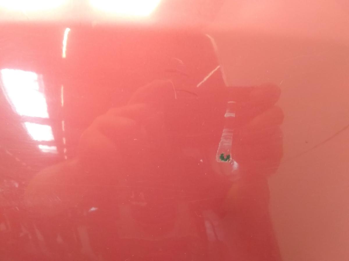 VW Fox 5Z original Stossf&auml;nger Sto&szlig;stange hinten tornadorot LY3D BJ2005