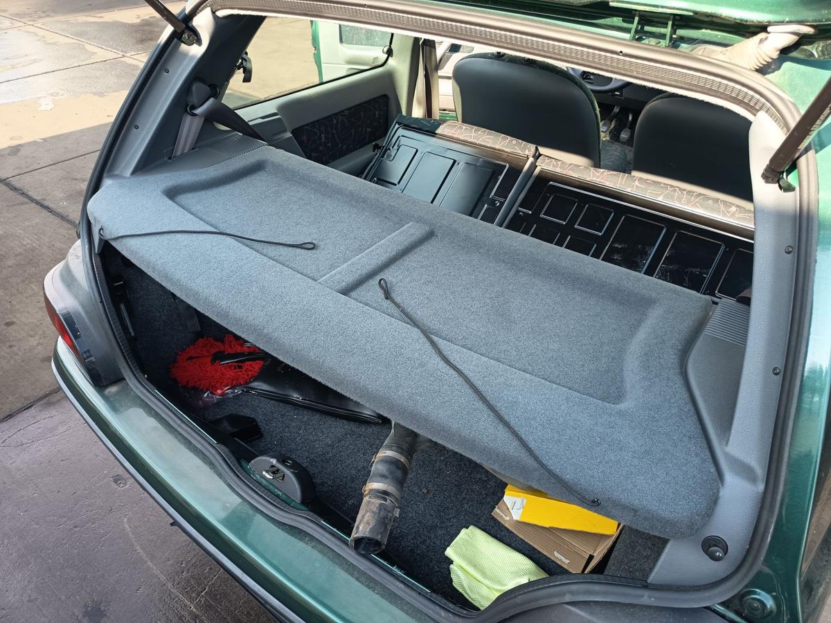 Renault Clio I B/C57 original Hutablage Abdeckung Koffer/Laderaum anthrazit Bj95