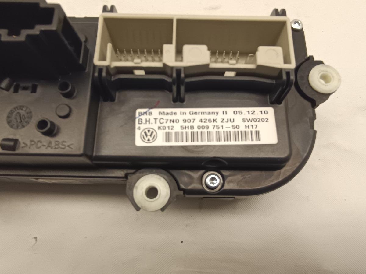 VW Caddy 2K orig Heizungsbetätigung Klima Bedienteil Heizung Lüftung Bj 2010