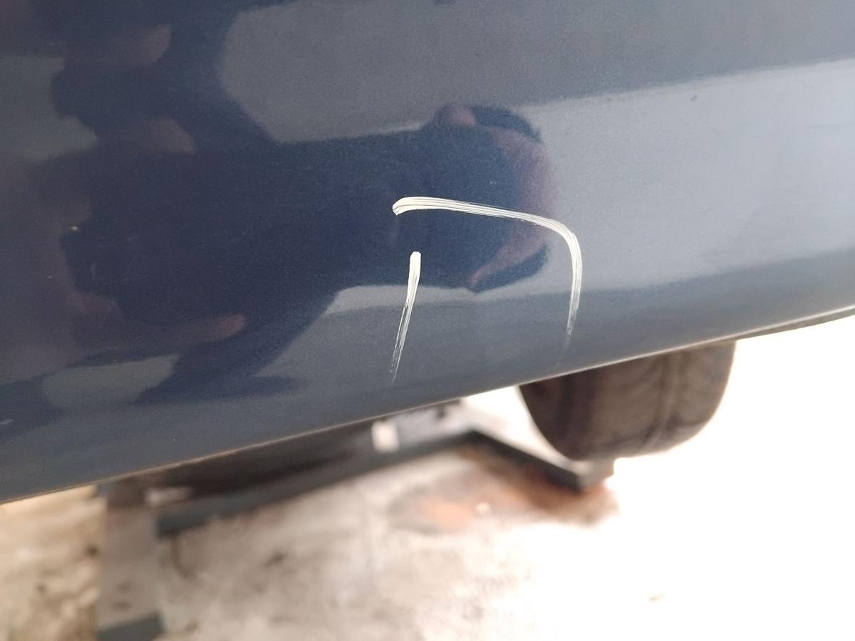 Audi A4 8E B6 Avant original Stossf&auml;nger Sto&szlig;stange hinten BJ2003 LZ5C Mauritiusblaumetallic