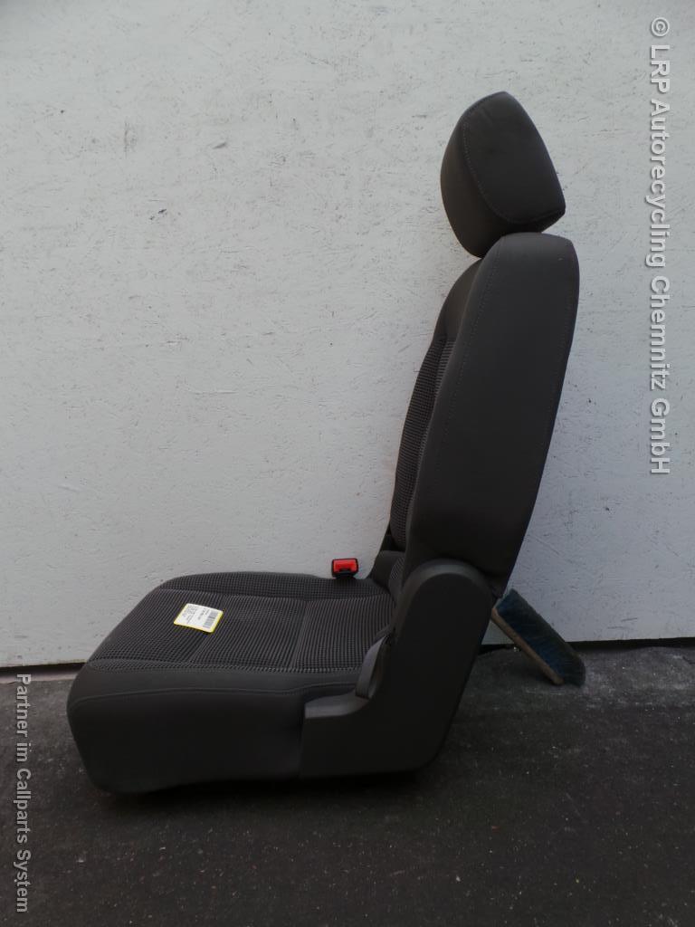 VW Touran 1T BJ 2003 Sitz Sitz Mitte links 1T0883063B klappbar