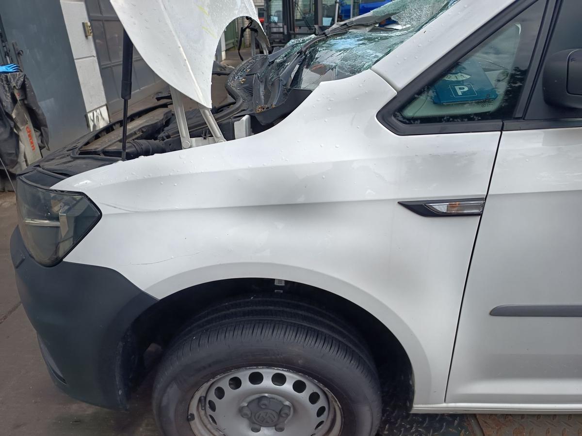 VW Caddy IV SA original Kotfl&uuml;gel links Seitenteil B9A Candywei&szlig; Bj 2016