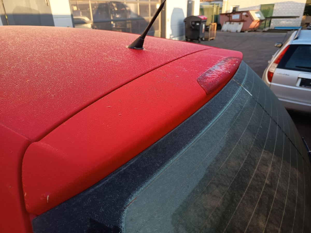 VW Polo 9N3 original Heckklappe mit Scheibe Deckel hinten P3G Flashrot Bj 2006