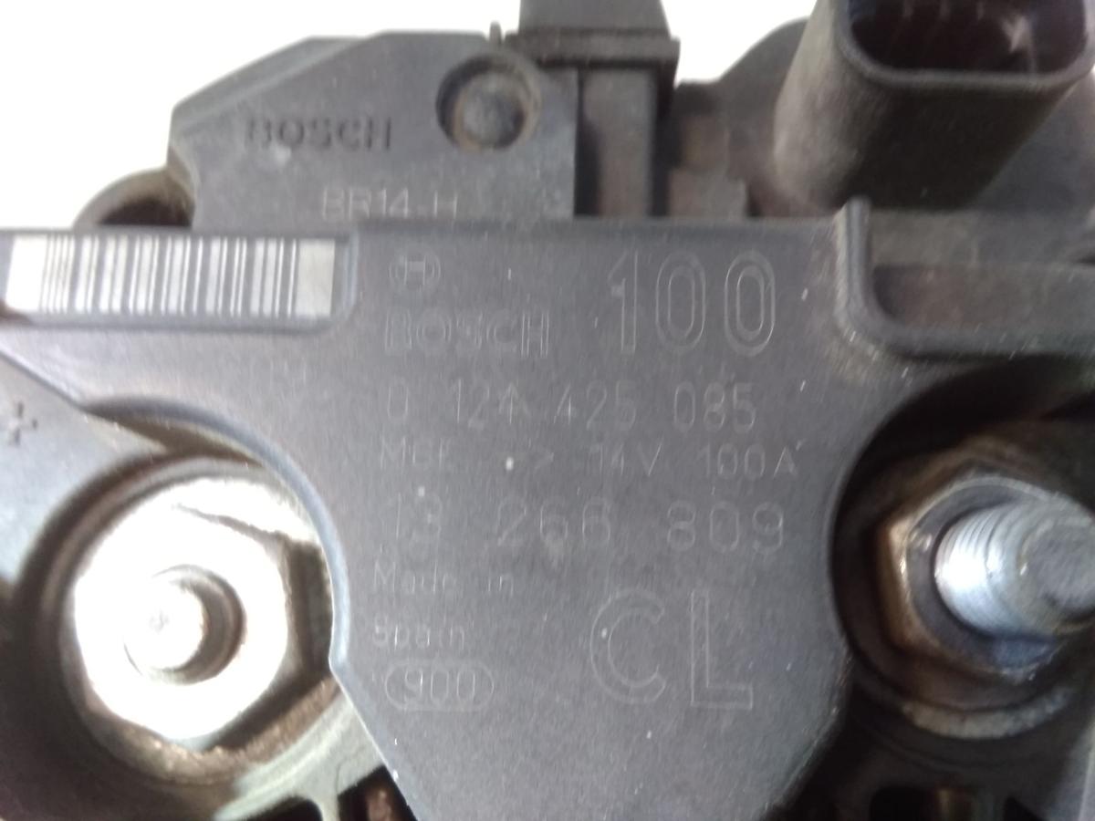 Opel Meriva B original Lichtmaschine Generator 100A 1.4T 103kw A14NET Bj.2012