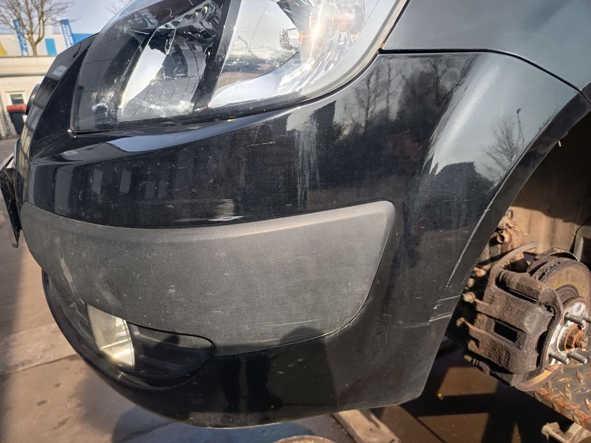 Kia Rio II original Sto&szlig;stange F&auml;nger vorn Front Midnight Black Bj 2009