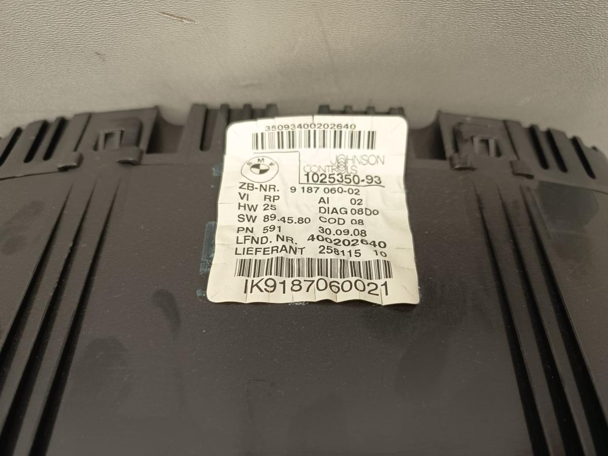 BMW 3er E91 original Kombiinstrument Display 918706002 Baujahr 2009