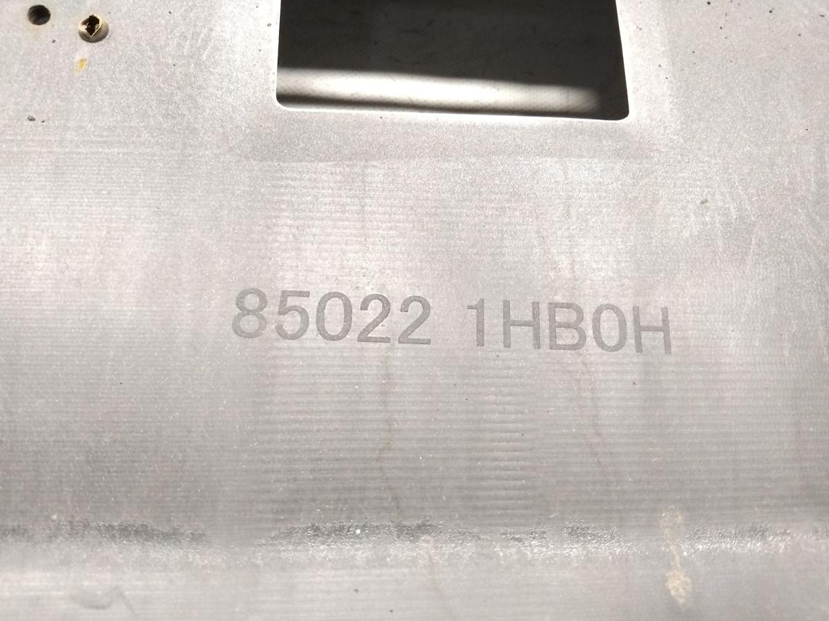 Nissan Micra 4 K13 original Stoßstange Stoßfänger hinten BJ2011 K23 brilliantsilbermetallic