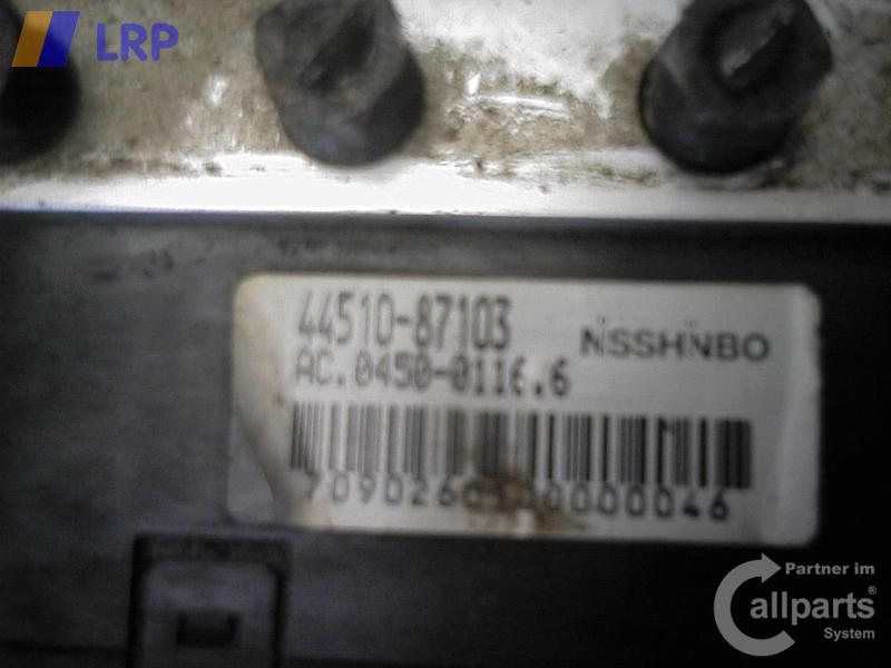 Hydroaggregat Abs 4451087103 44510-87103 Daihatsu Applause (A101/A111) BJ: 1997