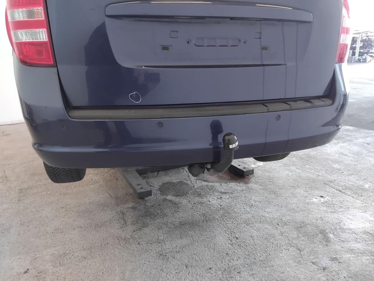 Kia Ceed ED Kombi SW original Stossf&auml;nger Sto&szlig;stange hinten PDC BJ2008 A8 ABYSS BLUE