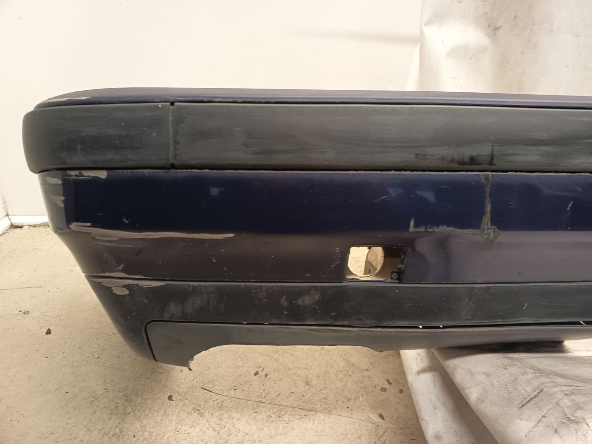 BMW 3-er E36 Touring Bj 1997 original Sto&szlig;f&auml;nger hinten MONTREALBLAU 297