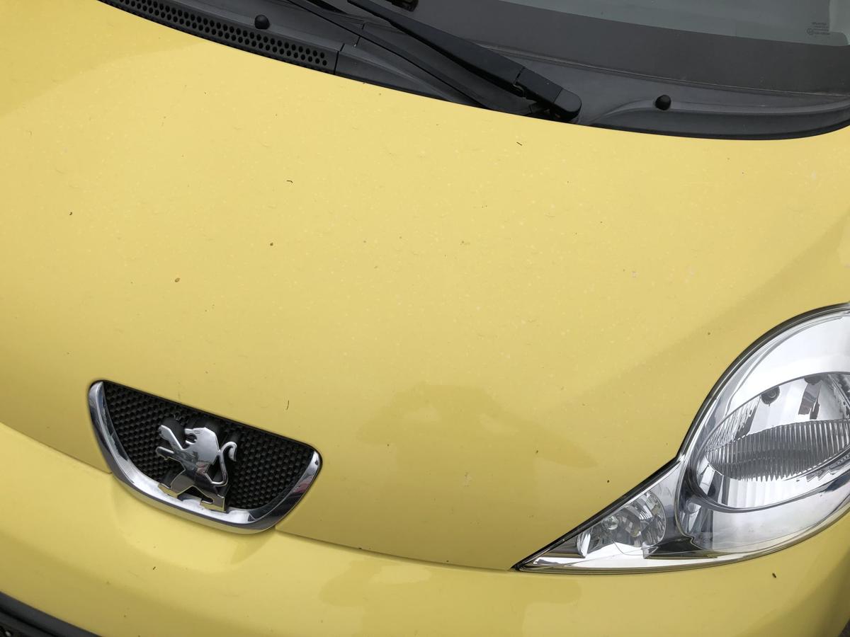Peugeot 107 Typ P Motorhaube Haube Klappe Deckel vorn KBL Citrus Gelb