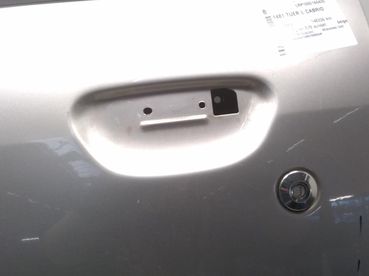 Mitsubishi Colt CZC original T&uuml;r vorn links Fahrert&uuml;r Cabrio BJ2007 champagner S29