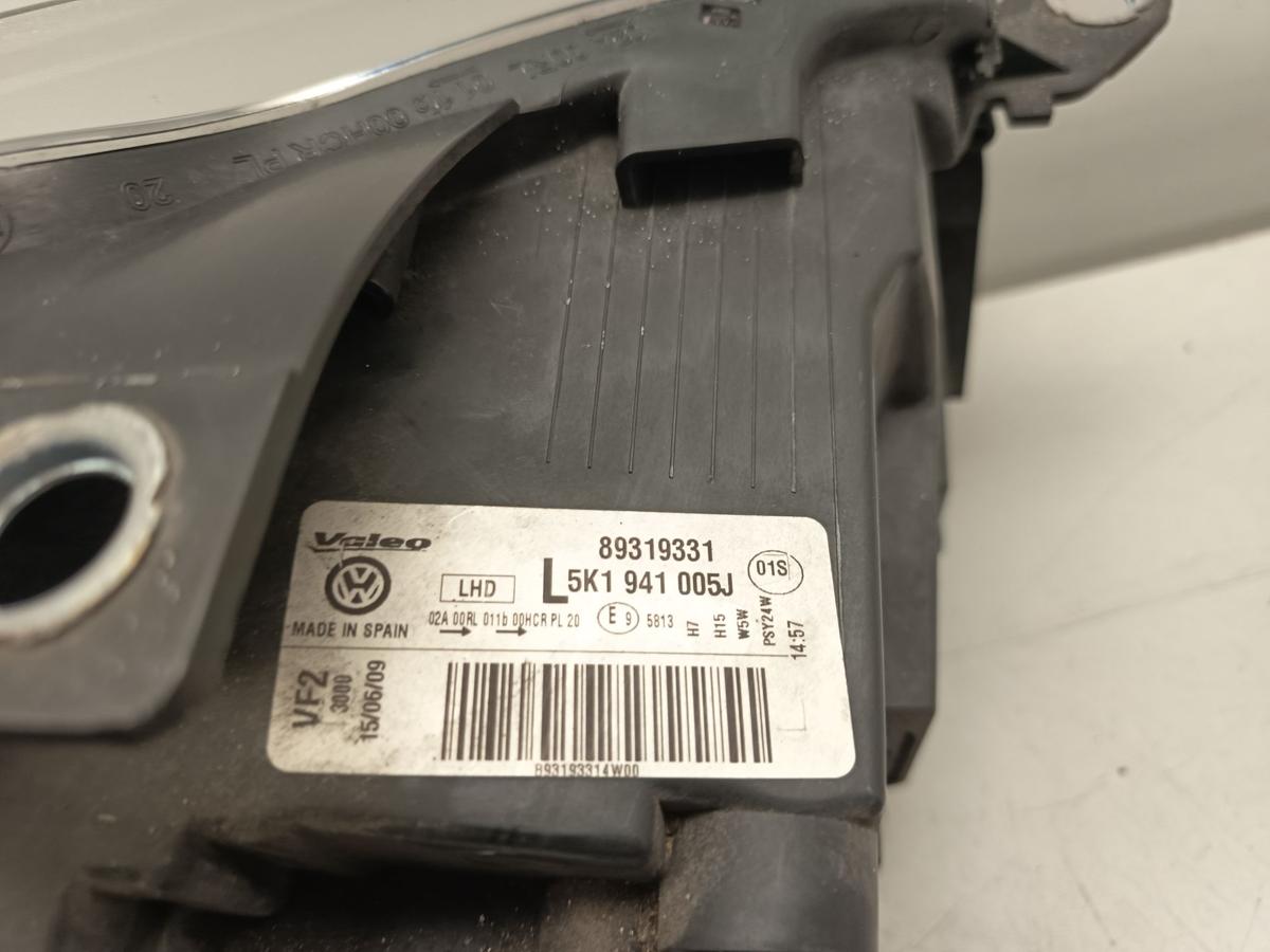 VW Golf VI 1K ab 2008 Hella Scheinwerfer Hauptscheinwerfer links Fahrer !