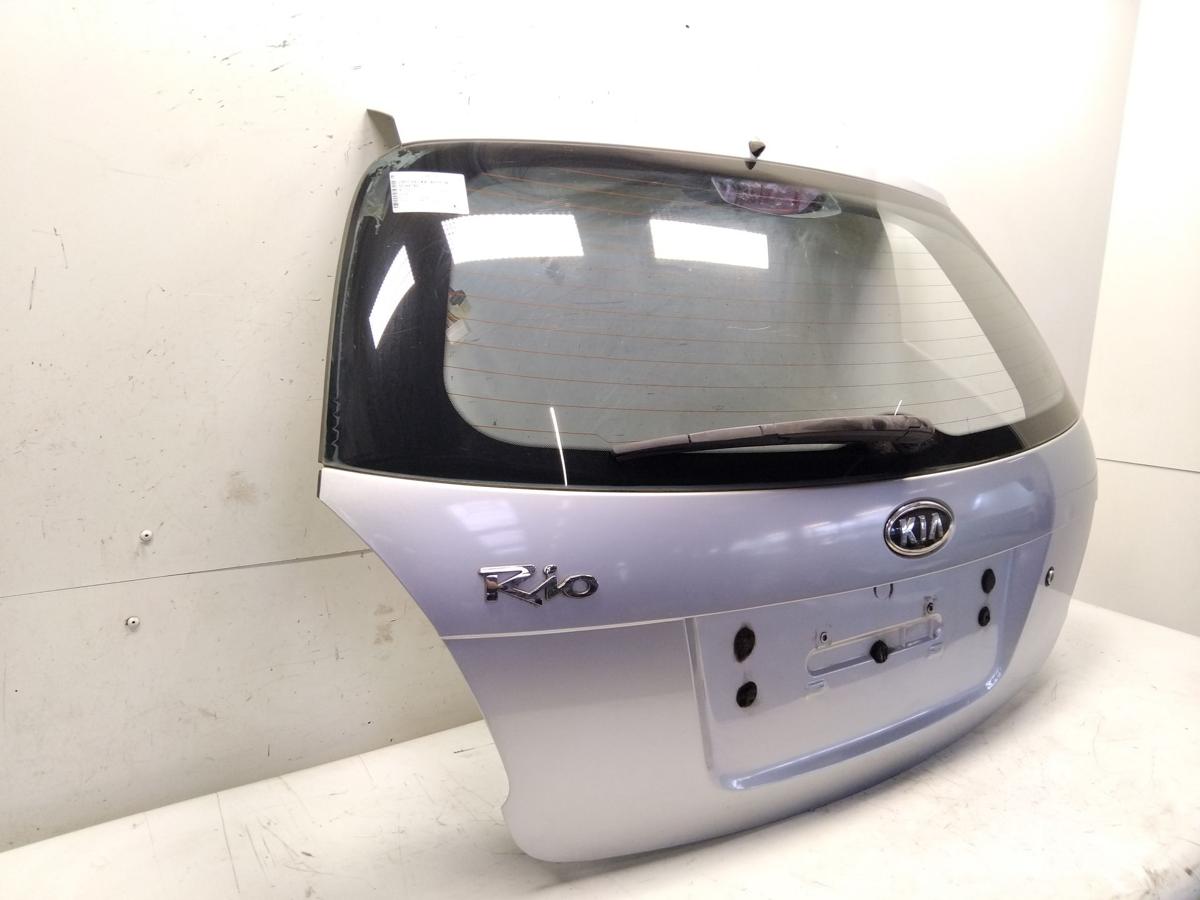 Kia Rio 2 DE Heckklappe silber mit Heckscheibe Bj.2005