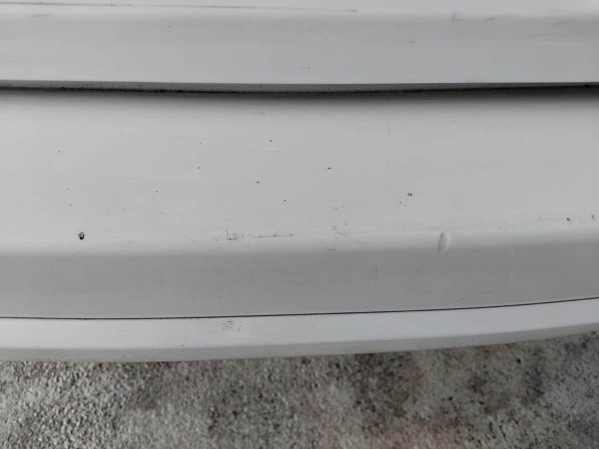 Ford Fusion JU2 original Stoßfänger Stoßstange hinten frostweiß Facelift BJ2011