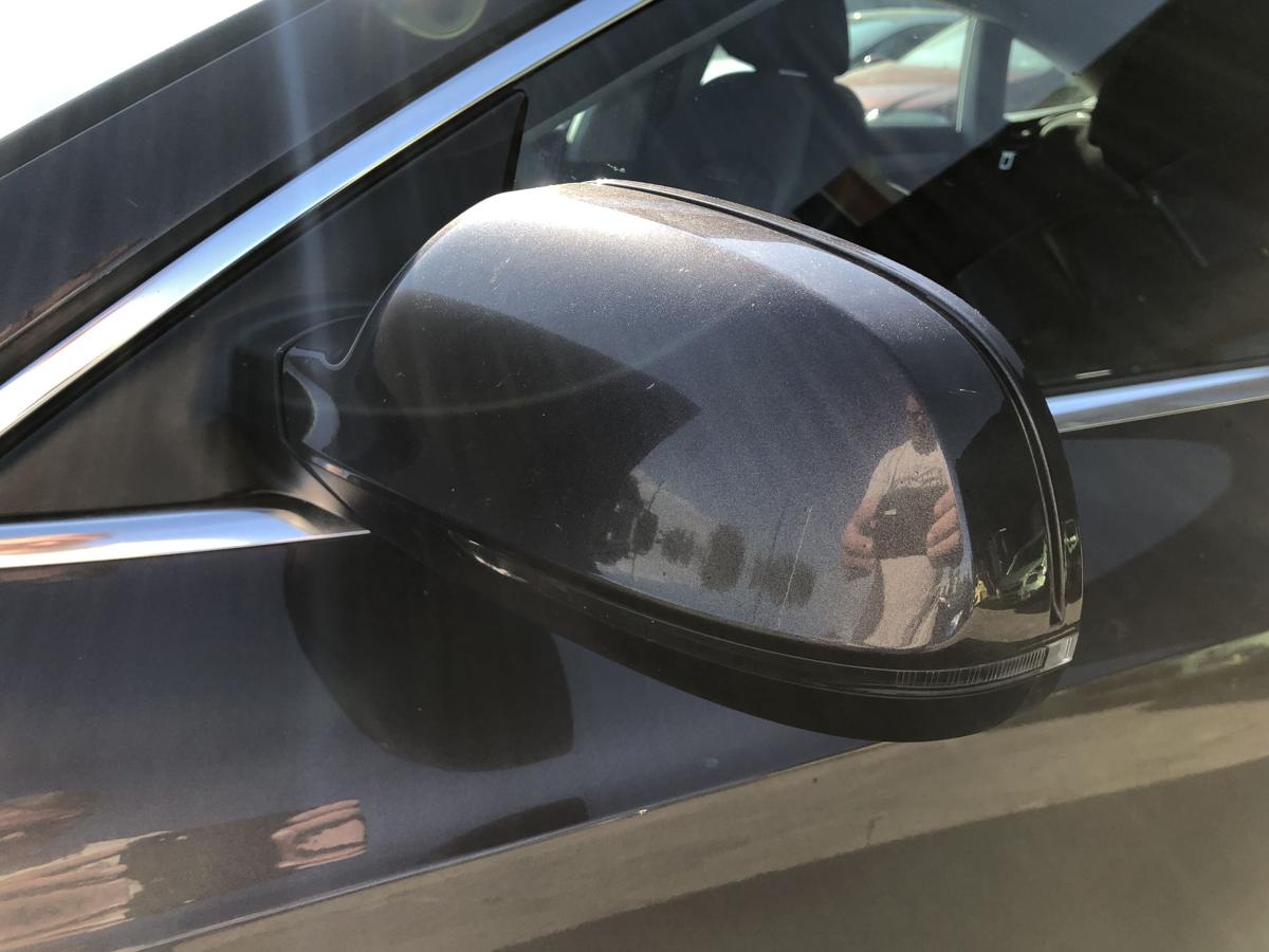 Audi A5 8T Sportback Au&szlig;enspiegel links Spiegel elek anklappbar LZ4X grau