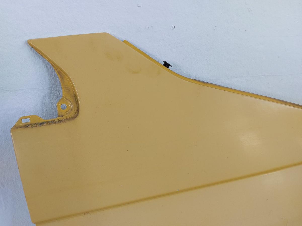 VW T5 7H Transporter Kotfl&uuml;gel vorn rechts Beifahreseite Postgelb Dellen