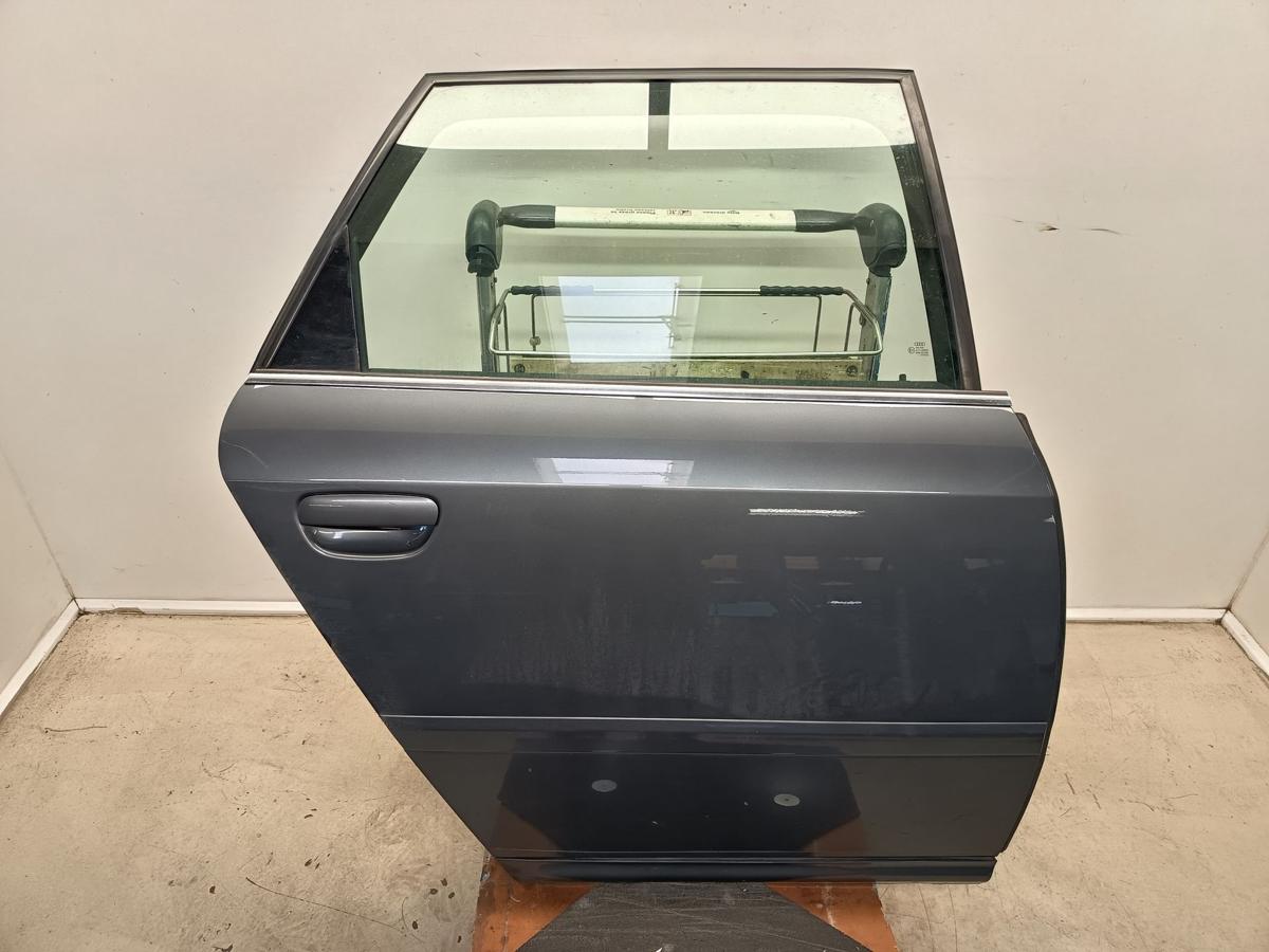 Audi A6 4B Kombi orig T&uuml;r hinten rechts LX7Z Delfingrau Metallic Baujahr 2003