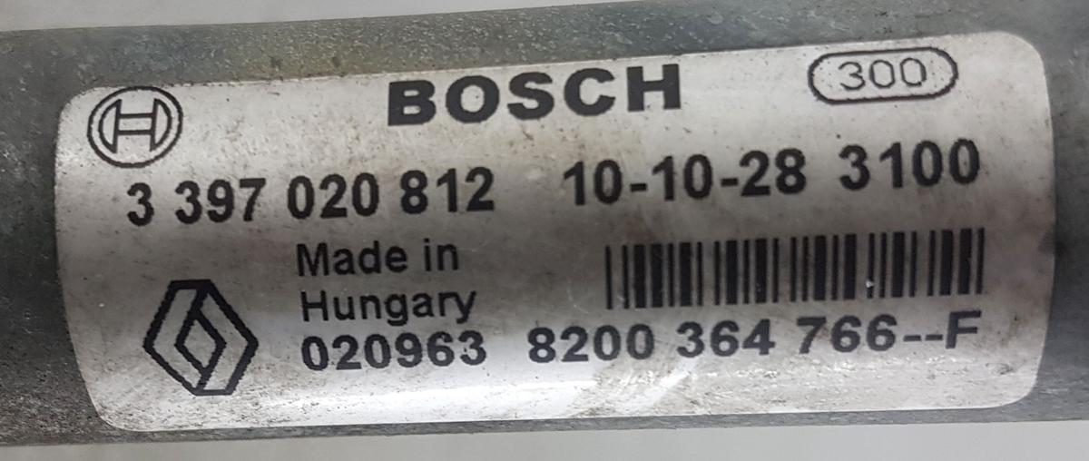Renault Twingo II Wischergestänge mit Motor 8200364766 3397020812 Bj2010