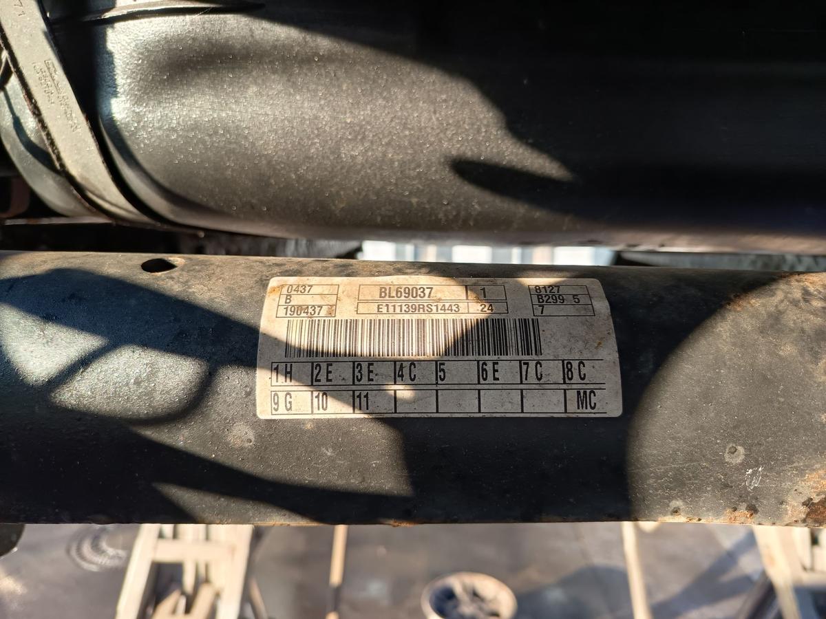 Ford Fiesta VII original Hinterachse trommelgebremst f&uuml;r 1,4l 52kW Diesel Bj2011