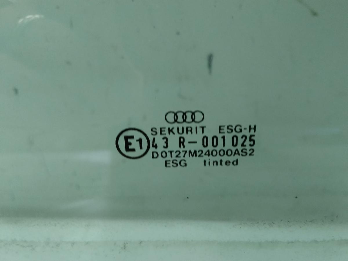 Audi 80 B3 Typ 89 T&uuml;rscheibe vorn links gr&uuml;ncolor Bj.1989