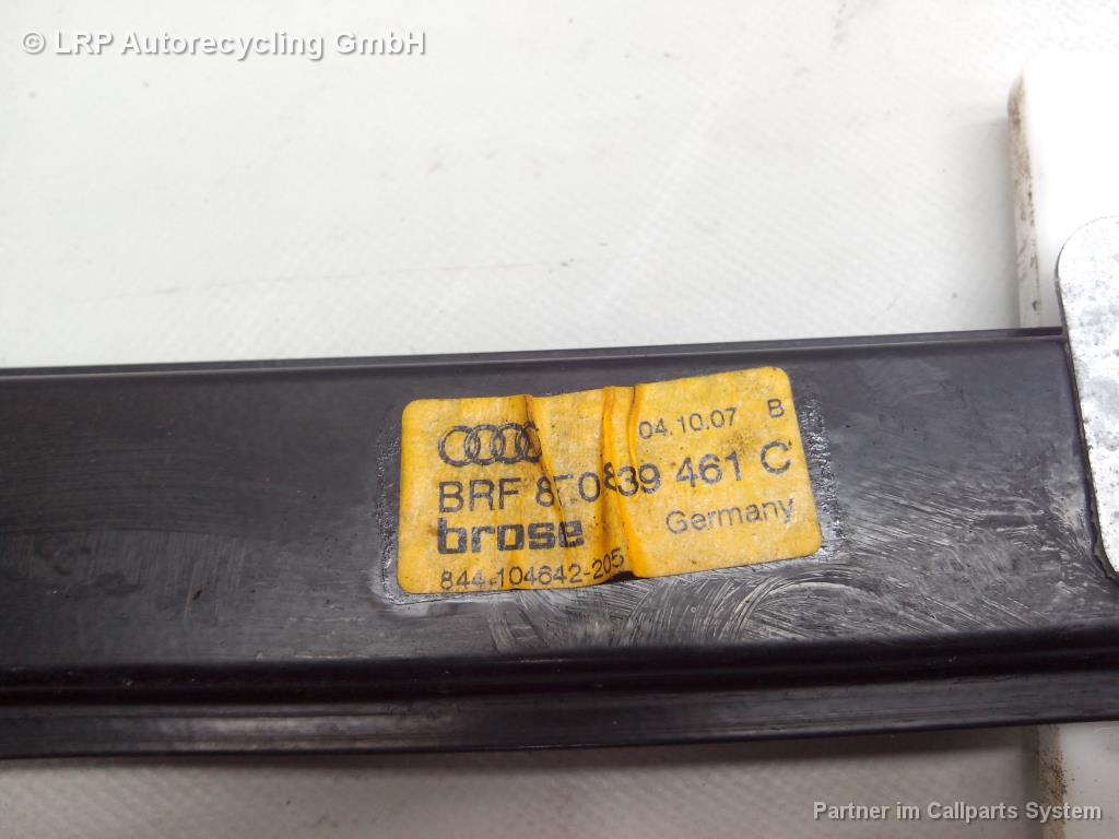 Audi A4 8E B7 BJ2007 Fensterheber Tür hinten links 8E0839461C