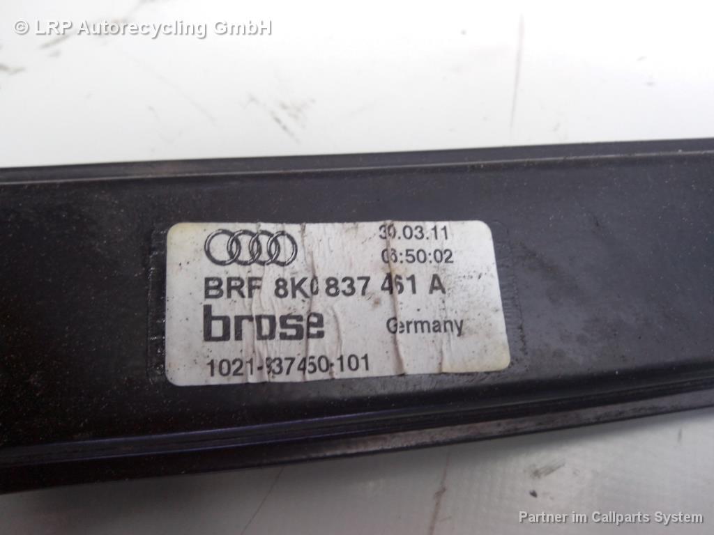 Audi A4 8K B8 Bj2011 original Fensterheber vorn links elektrisch 8K0837461A