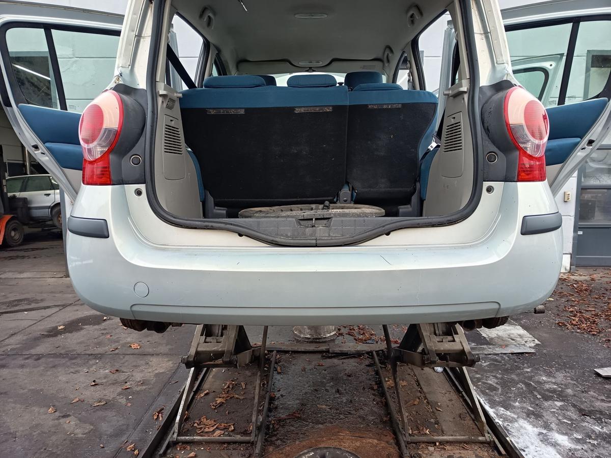 Renault Modus original Sto&szlig;stange F&auml;nger hinten/Heck MV632 Polargrau Bj 2004