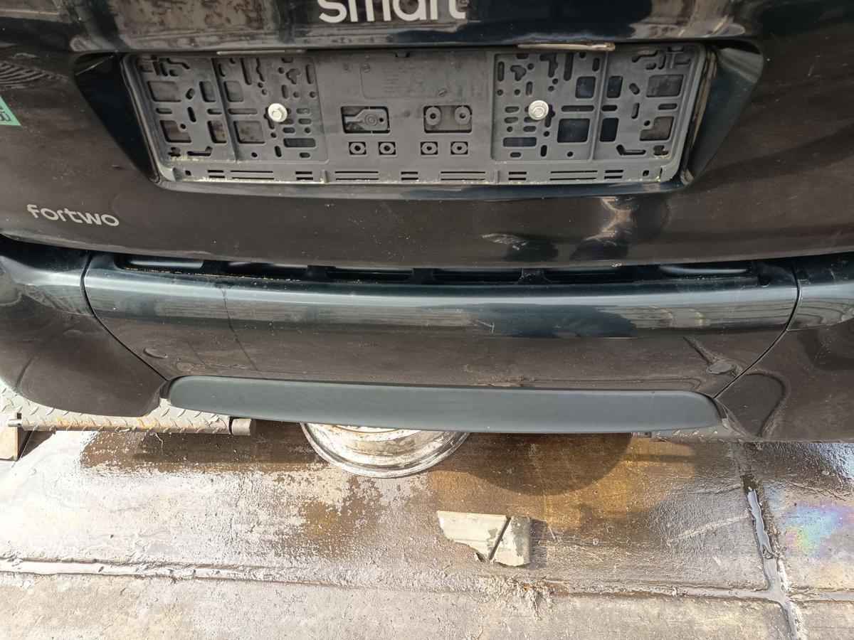 Smart Fortwo original Sto&szlig;stange hinten mitte EA4 schwarz Facelift Bj 2006