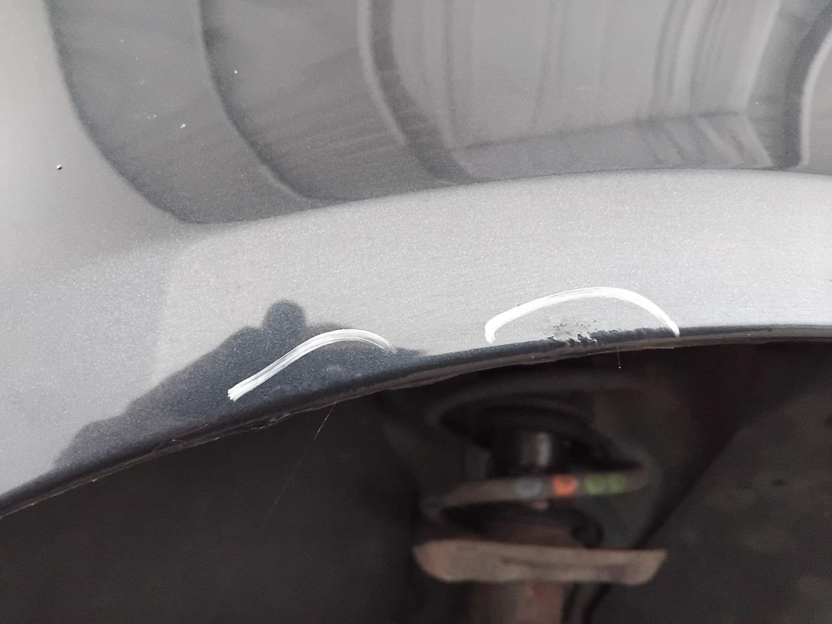 VW Golf Plus 5M original Kotflügel vorn links LC5F Bluegraphitmetallic BJ2006