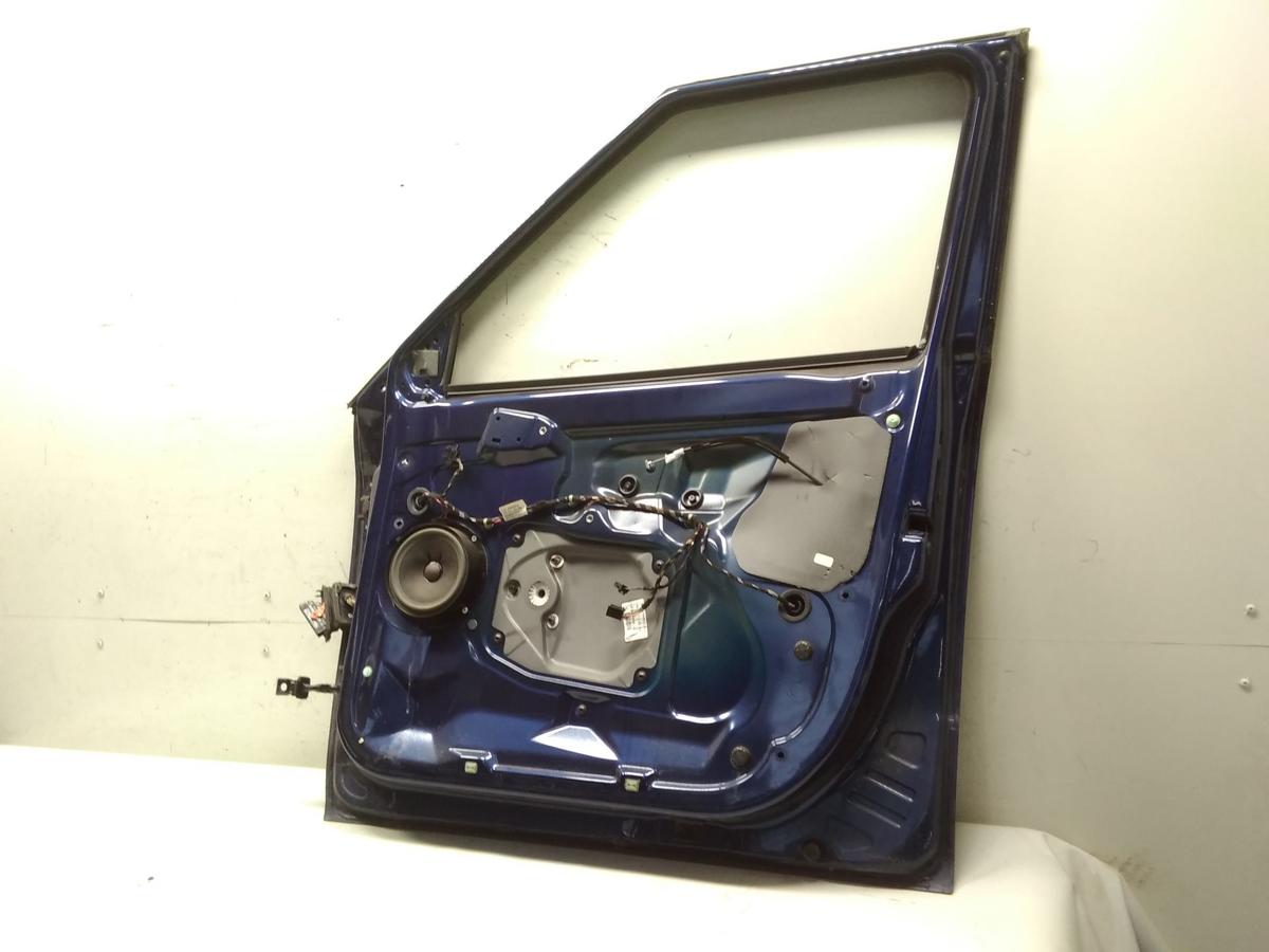 Skoda Fabia 2 5J Tür vorn rechts Beifahrertür stormblaumetallic 9462 Bj.2008