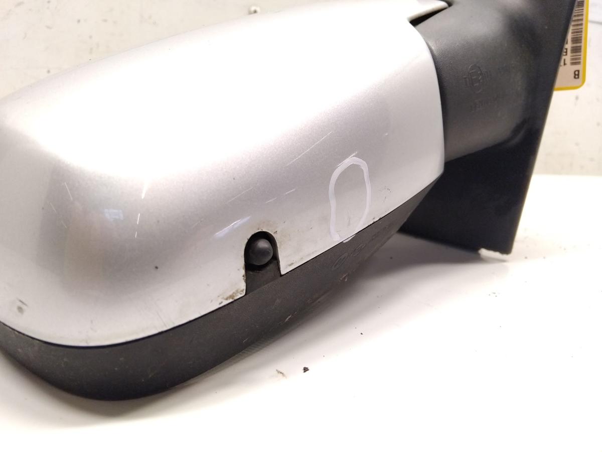 Renault Clio 3 original Au&szlig;enspiegel rechts silber elektrisch beheizt BJ2005