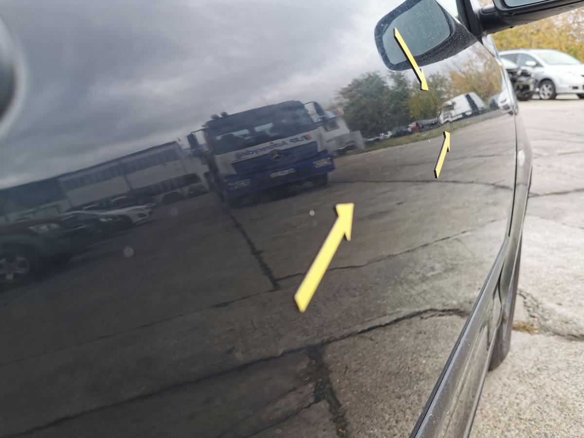 VW Polo 9N1 Beifahrertür Tür Autotür vorn rechts Roh L041 Brillantschwarz 3türig