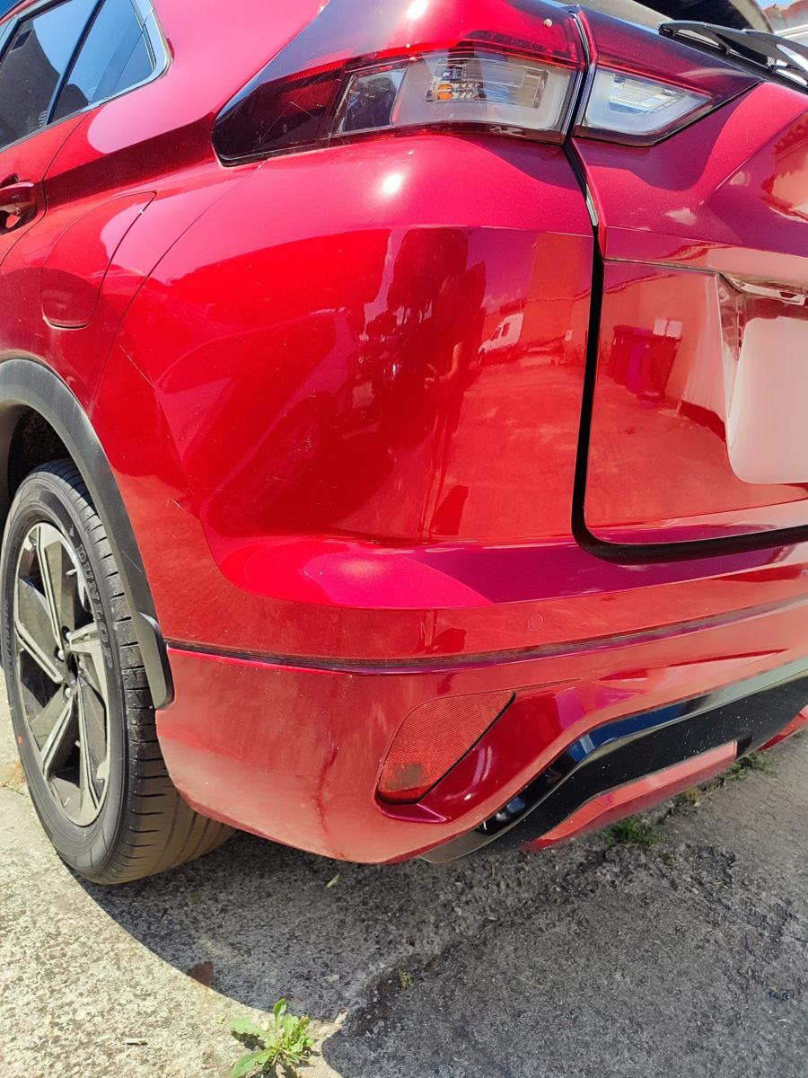 Mitsubishi Eclipse Cross original Stossf&auml;nger Sto&szlig;stange hinten PDC P62B Red