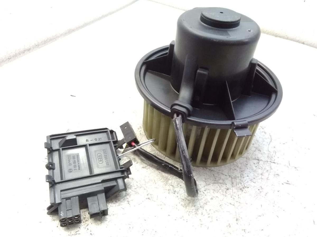Audi 80 B3 Typ 89 original Heizgebl&auml;se Heizungsgebl&auml;se mit Vorwiderstand Bj.1989