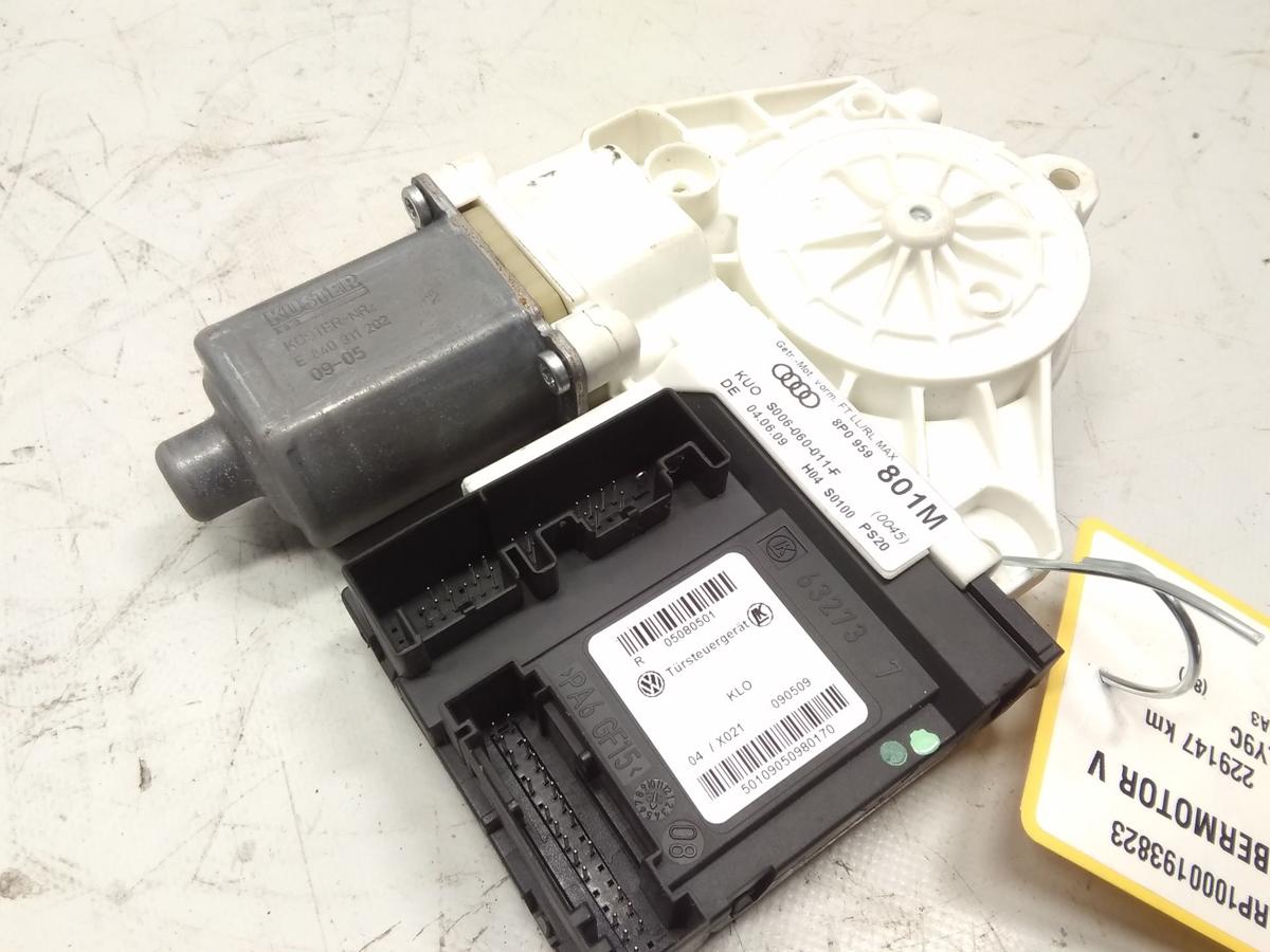 Audi A3 8P original Fensterhebermotor vorn links 8P0959801M Bj.2009