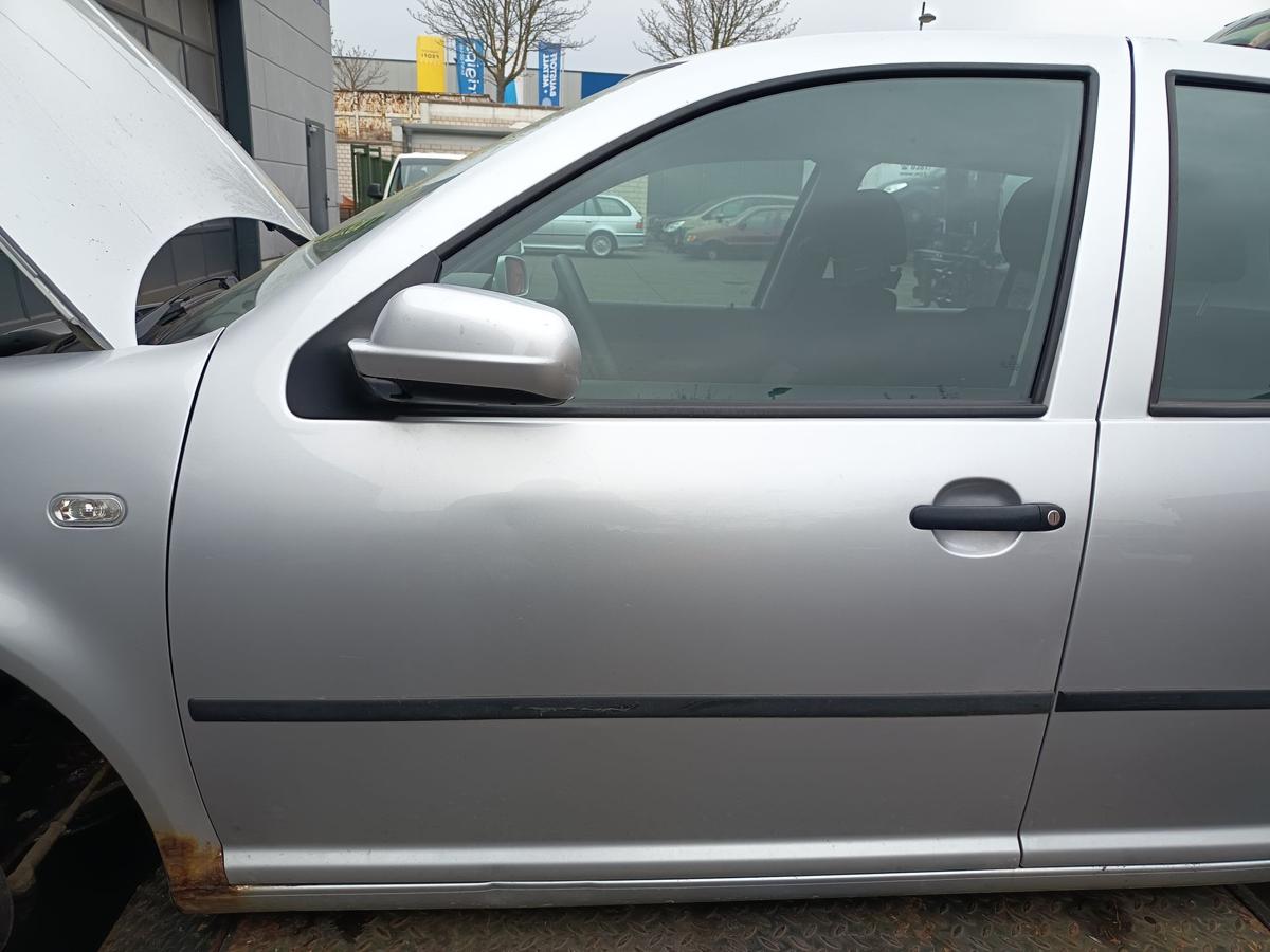 VW Golf IV original T&uuml;r vorne links LA7W Reflexsilber Baujahr 2002