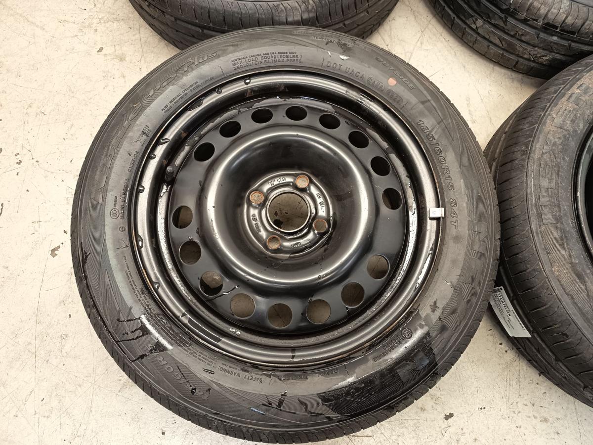 Opel Meriva A orig Satz Stahlfelgen 6x15 ET43 mit Reifen 1854/60R15 Bj 2003