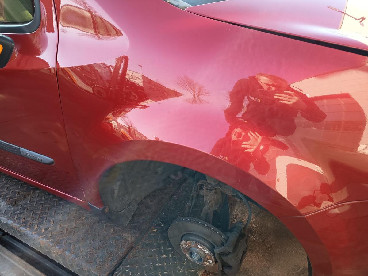 Renault Modus original Kotfl&uuml;gel rechts TEB76 Rot vor Facelift Bj 2005