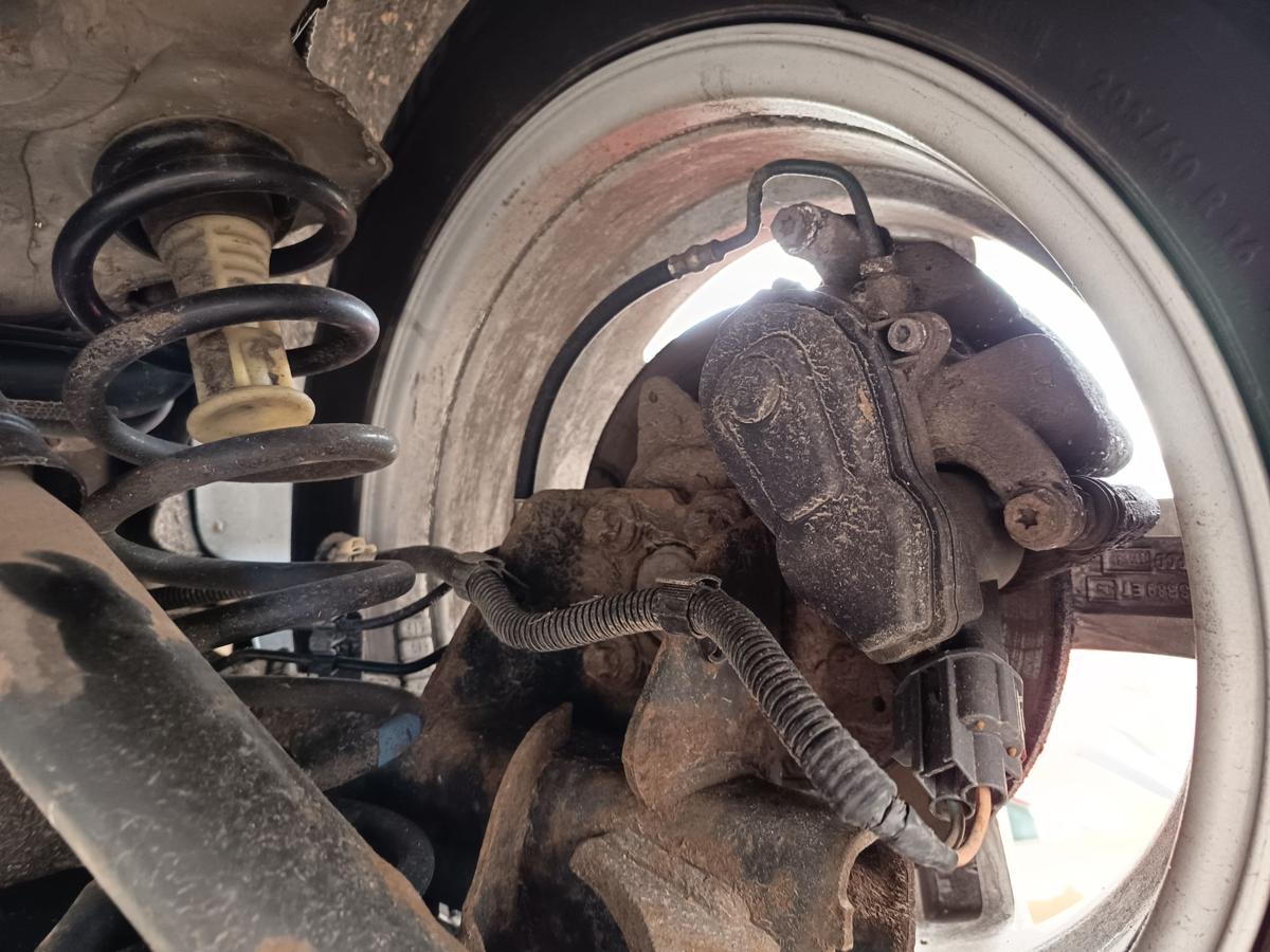 Renault Grand Scenic 3 original Hinterachse Tr&auml;ger scheibengebremst 200tkm Bj 09