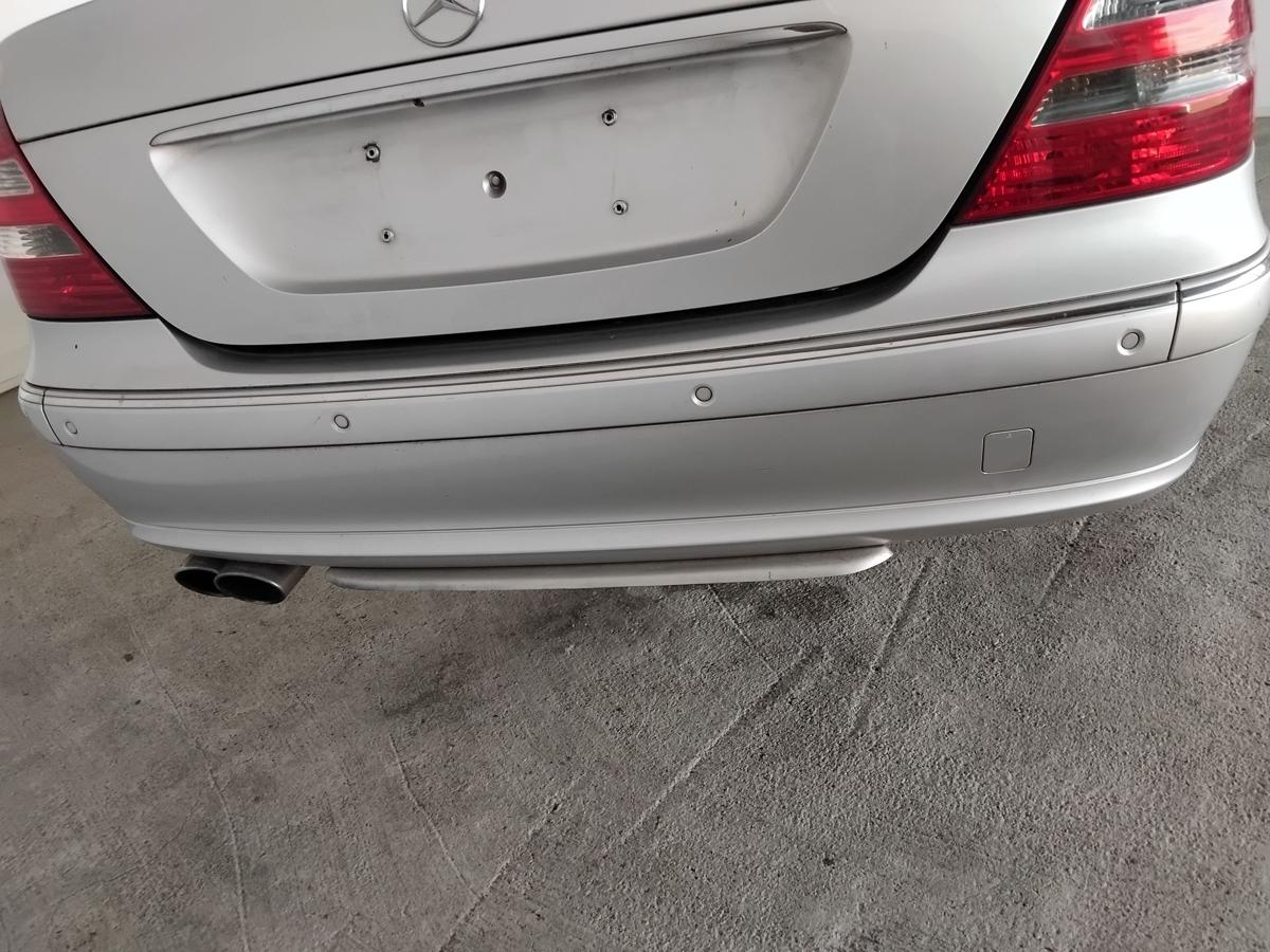 Mercedes E-Klasse W211 Limo orig Sto&szlig;stange Sto&szlig;f&auml;nger hinten PDC BJ2003 M&auml;ngel